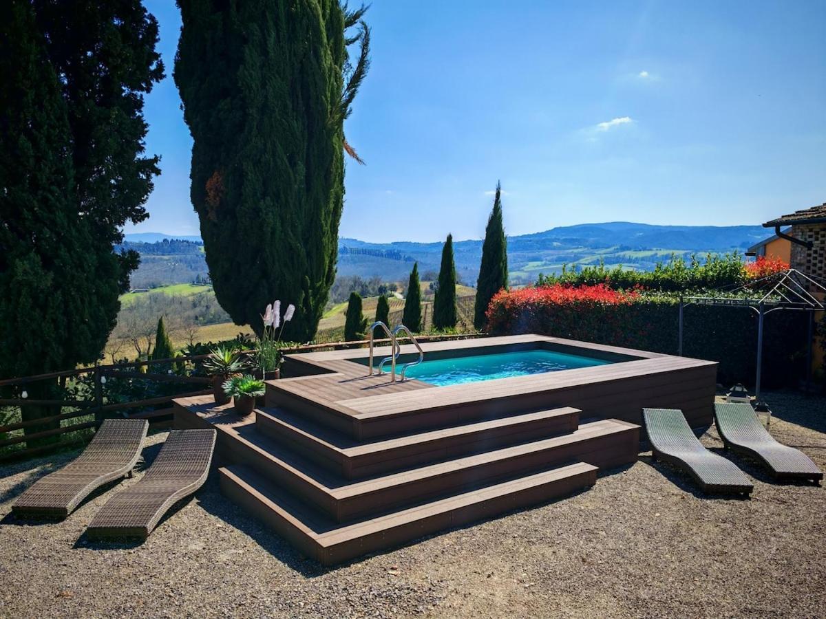 Il Leccio - Casa Toscana San Gimignano غامباسي تيرمي المظهر الخارجي الصورة